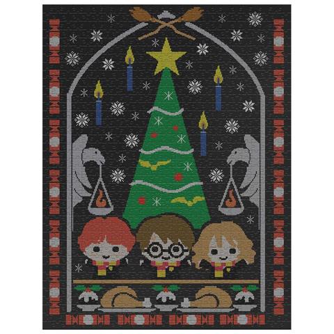 Puzzle 1000 Pezzi Vacanze A Hogwarts Con Scatola Decorativa, Multicolore - Foto 2