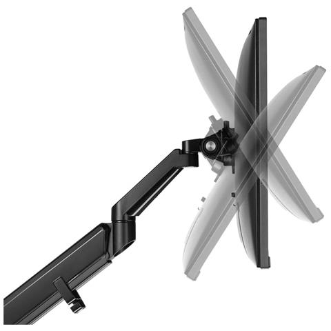 ER-405B supporto da tavolo per Tv a schermo piatto 81,3 cm (32") Nero Scrivania - Foto 12