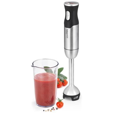 Frullatore ad Immersione POWER1000 con Recipiente da 0.6 L Potenza 1000 Watt Colore Nero - Foto 1