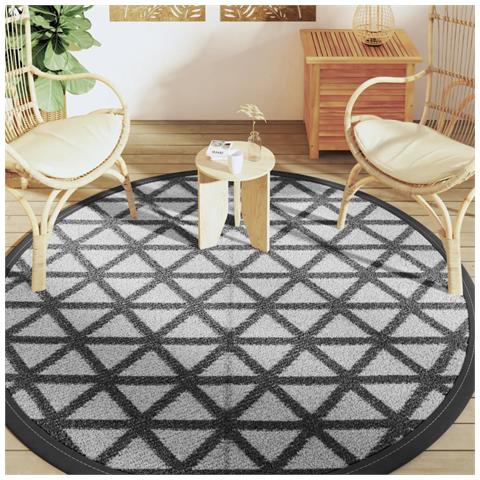 Tappeto Da Esterni Nero 200 Cm In Pp - Foto 3