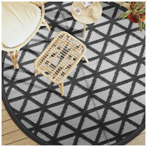 Tappeto Da Esterni Nero 200 Cm In Pp - Foto 1