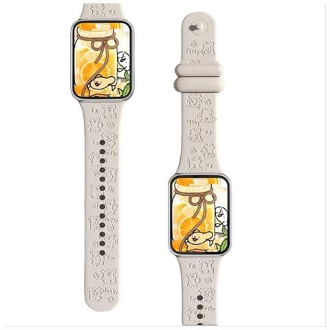 Cinturino Per Orologio Inciso Per Xiaomi Band 8/9 Pro White - Foto 1
