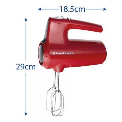 Sbattitore Manuale 27150-56 Potenza 185 W Colore Grigio / Rosso - Foto 1