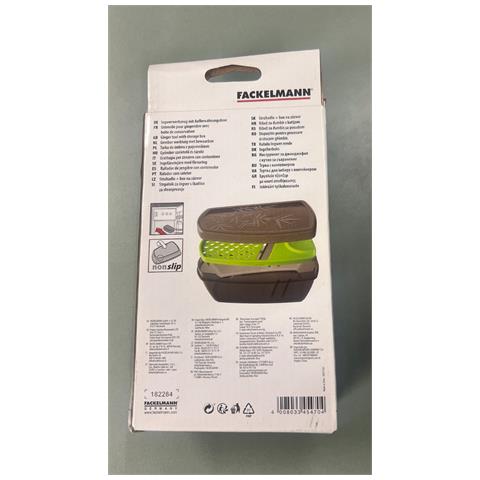 Grattuggia Per Zenzero Con Contenitore 18x10.5x6 Cm - Foto 3