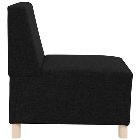 Divano Sedia Nera 55 cm in Tessuto - Foto 2