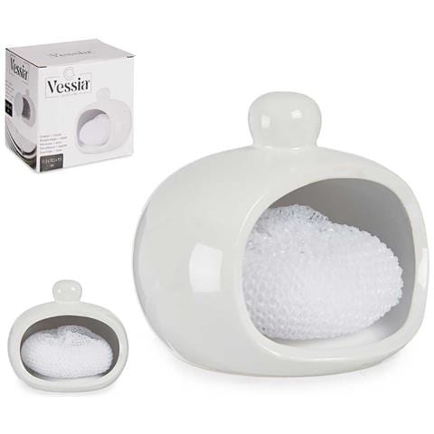 Estropajero Bianco Con Spugna - Foto 2