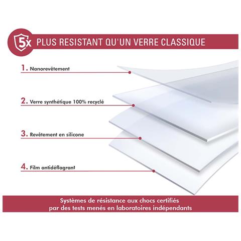 Pellicola Protettiva Per Samsung Galaxy S25 Ultra In Vetro Organico 2.5d, Trasparente - Foto 2