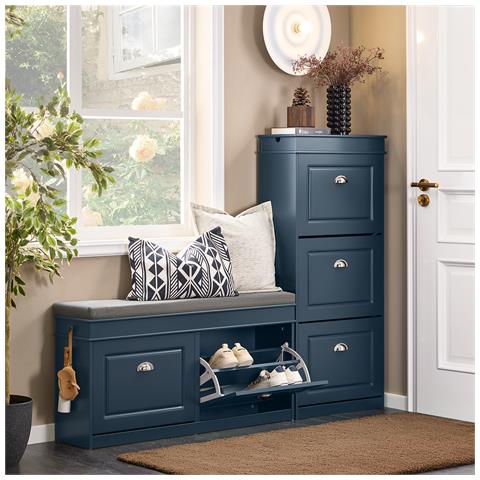 Panca Scarpiera 104x24x52cm Fsr64-b - Foto 7