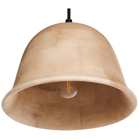 Lampadario Goika Legno Di Mango Marrone Chiaro - Foto 2
