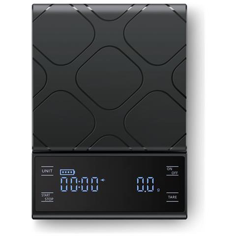 Bilancia Da Caffè E70 Nera A Batteria Con Timer 5 Kg / 0,1 G - Foto 2