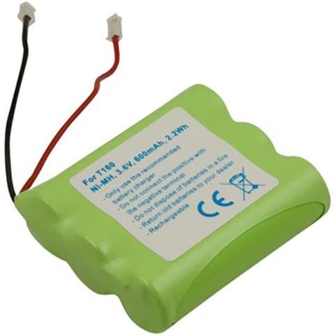 Batterie Universali Nimh 600 Mah Per Telefono Panasonic Philips Sanyo 3.6v - Foto 1
