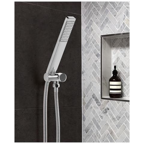 Soffione Doccia Chilapa Ottone Argento - Foto 1