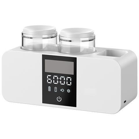 Sterilizzatore Porta Spazzolino Uv Intelligente - Disettante Elettrico Da Parete Con Timer White - Foto 1