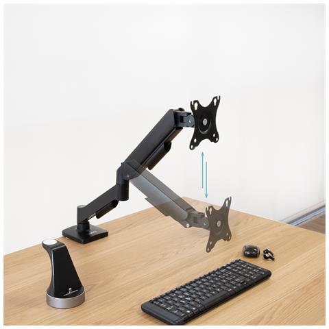 DB1733TNR-B Supporti a parete per TV 81,3 cm (32") Scrivania Nero - Foto 8