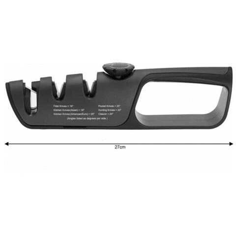 Affilatrice per coltelli e forbici KH-1636 con fessure regolabili - Foto 4