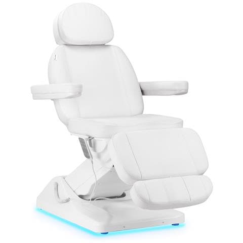 poltrona cosmetica elettrica Luxury 3 motori bianca - Foto 1