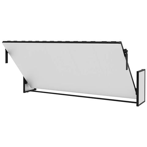 Letto a Scomparsa Morphy Studio - Sistema multifunzionale modulare SizeFlex & TypeFlex, letto a scomparsa salvaspazio ed estensibile con moduli divano (120x200, Orizzontale) - Foto 1