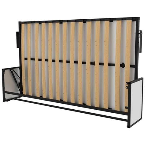 Letto a Scomparsa Morphy Studio - Sistema multifunzionale modulare SizeFlex & TypeFlex, letto a scomparsa salvaspazio ed estensibile con moduli divano (120x200, Orizzontale) - Foto 2
