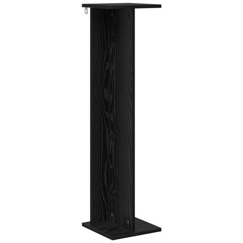 Supporto per piante Rovere Nero 25 x 25,5 x 100,5 cm - Foto 1