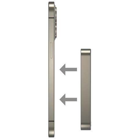 Power Bank - Lega di Alluminio, Vetro Temperato, Oro, 10000 mAh - Foto 2
