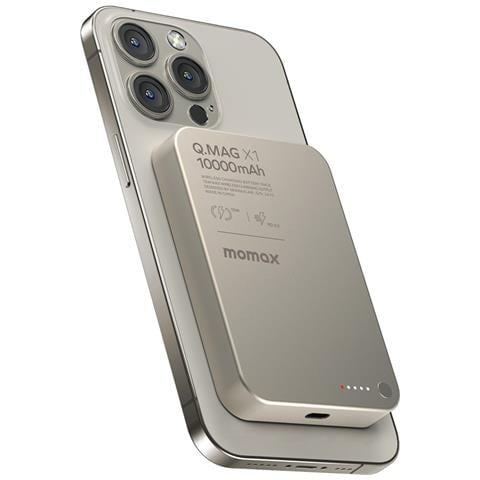 Power Bank - Lega di Alluminio, Vetro Temperato, Oro, 10000 mAh - Foto 1