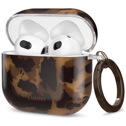 Custodia Airpods 4 Marrone E Nera Lamano - Foto 2
