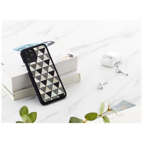 Custodia Per Iphone 11 Pro, Nera ""pyramid"" - Foto 4