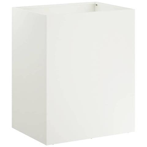 Vaso da giardino Bianco 40 x 30 x 40 cm - Foto 1