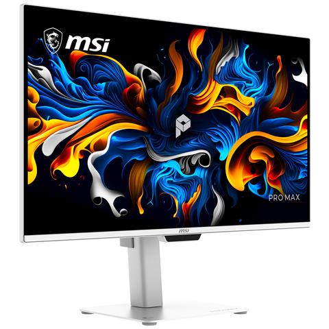 Pro MAX 271UPXW12G Monitor PC 67,3 cm (26.5") 3840 x 2160 Pixel UltraWide Full HD QD-OLED Bianco - Foto 2