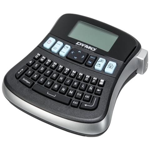 Etichettatrice Portatile Modello LM 210D Schermo LCD Formato 12 mm Nera e Argenta - Foto 1