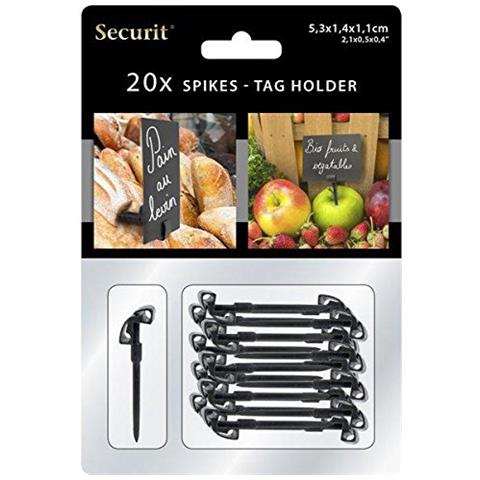 set 20 supporti a spina per targhette - Foto 5