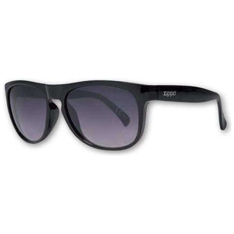 Occhiali Da Sole Zippo Uomo Donna Unisex Montatura Nera Lenti Blu Ob19-02 - Foto 1