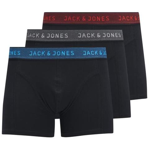 Intimo Jacwaistband Trunks 3 Pack Abbigliamento Uomo Xxl - Foto 4