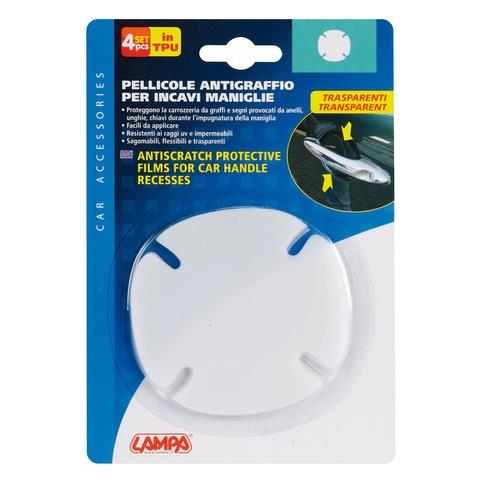20804 Pellicole Antigraffio Per Incavi Maniglie Set 4 Pz 8,8x8 Cm - Foto 6