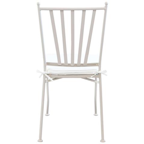 Ventus - Sedia Da Giardino In Ferro Completa Di Cuscino - Foto 2