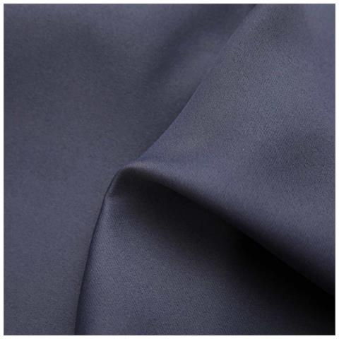 Tenda Oscurante Con Anelli In Metallo Antracite 290x245 Cm - Foto 2