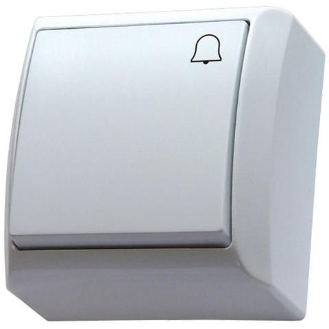 piùstra Di Commutazione Campana Reattiva A Pulsante A Parete A Pressione Reattiva A Parete Bianca - Foto 1