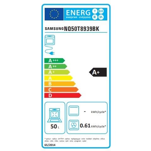 Forno Elettrico da Incasso NQ50T8939BK /ET Capacità 50 L Multifunzione Ventilato Cottura e Pulizia a Vapore Potenza 3200 W Colore Nero - Foto 2