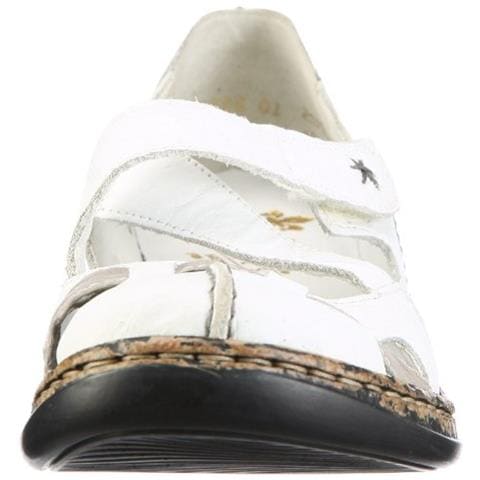 46367, Ballerine Donna, White (bianco / Grigio / 80), 36 Ue - Foto 4