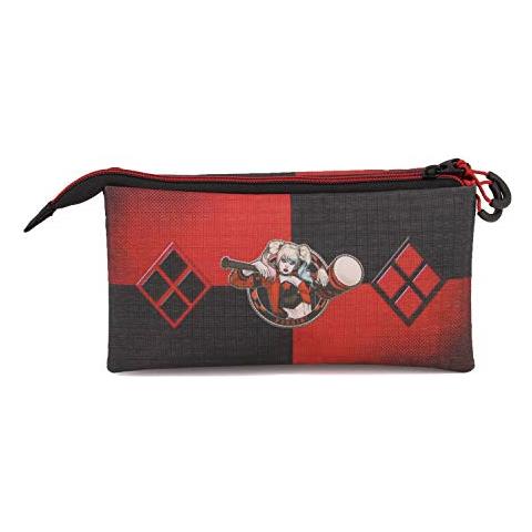 Harley Quinn Puddin-dreifach Hs Federmäppchen Astuccio, 24 Cm, Multi (multicolore) - Foto 3