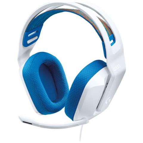 Headset Gaming G335 Wireless White - Foto 1