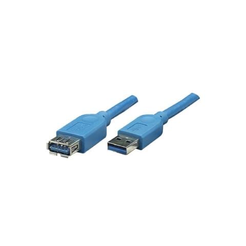 Cavo Prolunga USB 3.0 Super Speed 2 m - Blu - Foto 1