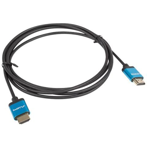 CA-HDMI-22CU-0010-BK cavo HDMI 1 m HDMI tipo A (Standard) Nero, Blu - Foto 1