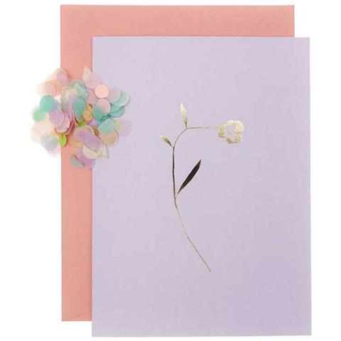 Diy Personalizza Tua Carta Floreale - Lilla - Foto 1