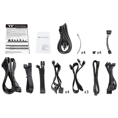 Alimentatore PC Modulare Toughpower GF3 1350 W 24-pin ATX Colore Nero - Foto 7