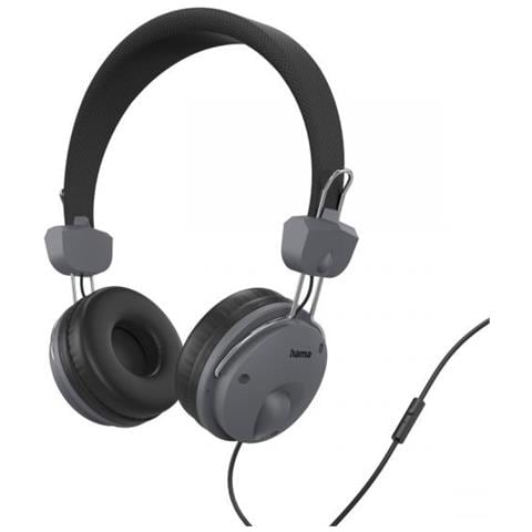 Fun Auricolare Cablato A Padiglione Musica E Chiamate Nero - Foto 1