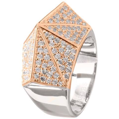 Gioielli R11069czrg260. Anello, Colore Grigio. Donna. - In ordine - Foto 4