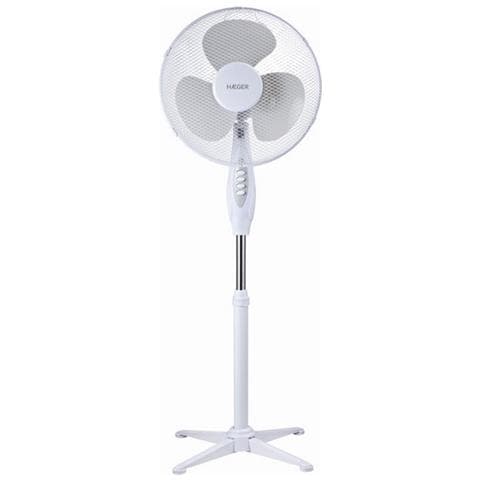 Ventilatore A Piantana Haeger Cross Wind 45 W Nero - Foto 1