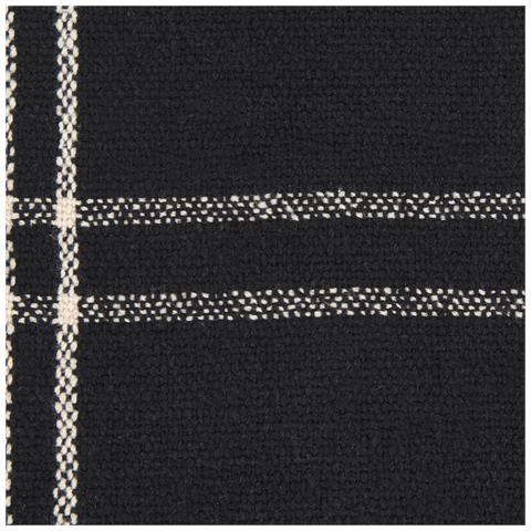Coperta Kulac Cotone 130 X 170 Cm Nero - Foto 2