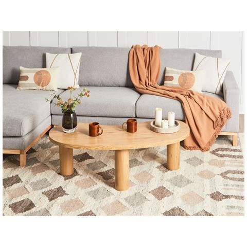 Tavolino Da Caffè Auburn Marrone - Foto 1